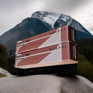 2X Deal Morphe DripGlass Drenched Lip Gloss Cocoa Melt .12 oz/3.8 mL Best Deal